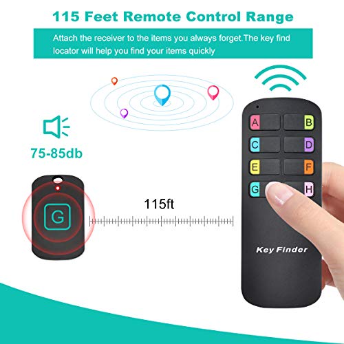 Key Finder Locator Tags, Lost Remote Finder Make Noise, TV Remote Cont ...