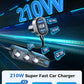 9 in 1 Cigarette Lighter Splitter, JOYROOM 210W Cigarette Lighter Adapter with PD/QC 3.0 * 2 Charge(3.3FT Cable), 12V/24V Independent Switches DC Cigarette Outlet Car Charger for All Car Devices