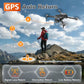 GPS Drone with Camera for Adults - 4K Drone with 4.5” FPV Screen Controller, 60 Min Flight, Brushless Motor Foldable Quadcopter, Auto Return, Follow Me, 3 Speed Modes for Beginners - Gift Under 249g