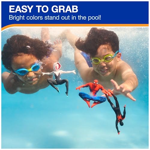 SwimWays Marvel Spider-Man Dive Characters Pool Toy 3-Pack; Ages 5+