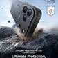 ESR for iPhone 17 Pro Phone Case, 23ft Military-Grade Drop Protection, Shock-Absorbing Rugged Cover, MagSafe Accessories Compatible, Cyber Series, Black
