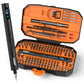 JOREST 155 in 1 Mini Electric Screwdriver Cordless, Precision Power Screwdriver Set, 5 Torque Levels (Max 0.75N.m), Gifts for Men, Magnetic Repair Tool Kit for iPhone, PC, Laptop, PS4 PS5, Xbox, Watch