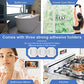 URROY Shower Phone Holder Waterproof, 360° Rotation Shower Phone Case, Anti-Fog High Sensitivity Universal Cover Mount Stand for Bathroom Wall Mirror Bathtub Kitchen, Gift for Men Women