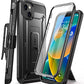 SUPCASE for iPhone 14 Case with Stand & Belt-Clip (Unicorn Beetle Pro), [Built-in Screen Protector] [Military-Grade Drop Protection] Heavy Duty Rugged Phone Case for iPhone 14 / iPhone 13, Black