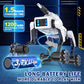 3 in 1 Robot Dog with Wheels Kit, 30+ Bionic Actions, Voice & Remote Control, Programmable Moves, Rechargeable Battery, All-Terrain Stunt Pet Toy for Kids(Removable Claw & Cannon)