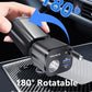 4 in 1 Retractable Car Charger, [60% Smaller] 145W USB C Cigarette Lighter Adapter, Socket Splitter with Retractable Cable&USB-C/A Port, 12V/24V Fast Charging Car Phone Charger for iPhone 17 Pro Max