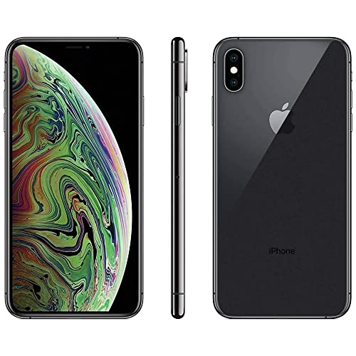 Apple iPhone XS Max, 64GB, Space Gray - Fully Unlocked (Renewed)