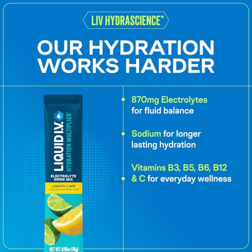 Liquid I.V. Hydration Electrolytes, Spider-Man Arctic Raspberry, 16 Count | Scientifically Formulated | Clinically Proven Hydration | No Artificial Sweeteners | Non-GMO | Vegan | Powder Drink Mix