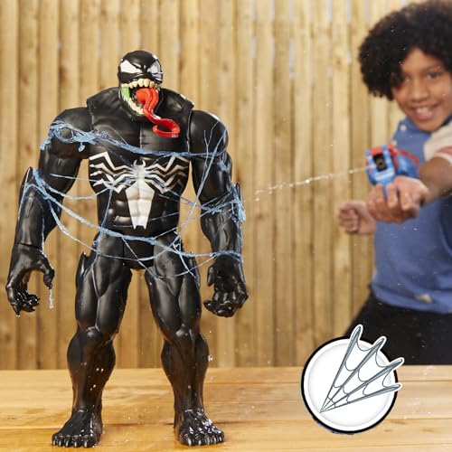 Marvel Spider-Man Real Webs Ultimate Web Blaster, 2-in-1 Blaster, Role Play Toy, Spider-Man Costume, Spider-Man Toys for Kids 5 and Up