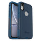 OtterBox iPhone XR Commuter Series Case - BESPOKE WAY (BLAZER BLUE/STORMY SEAS BLUE), Slim & Tough, Pocket-Friendly, with Port Protection
