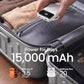 Power Bank, 22.5 W 15000 mAh Mini Power Bank, Fast Charging USB-C Portable Charger, PD 3.0 QC 3.0 External Mobile Phone Batteries, 6 Outputs & 3 Inputs, Compatible with iPhone, Tablet and More