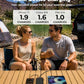 BLAVOR Solar Power Bank 10,000mAh Portable Wireless Charger for Cell Phones