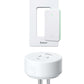 Remote Control Outlet Plug Switch, Buckle Design & Removable Wireless Light Switch, No Wiring Needed, 300 ft, 15A/1500W, Programmable, for Household Appliances