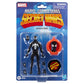 Hasbro Marvel Secret Wars Spider-Man Action Figure | Marvel Legends Retro 6 Inch Action Figure Secret Wars Wave 1 - Black Suit Spider-Man