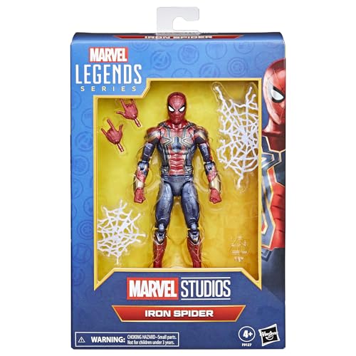 Marvel Legends Series Iron Spider, Avengers: Endgame Collectible 6 Inch Spider-Man Action Figure | Marvel Legends Studios 6 Inch Action Figure Avengers Endgame - Iron Spider