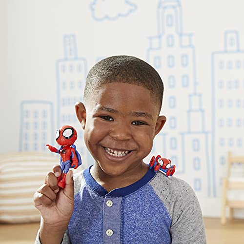 Spidey and his Amazing Friends Marvel Hero Reveal Multipack with Mask-Flip Feature, 4-Inch Action Figure Toys, Kids 3+ ( Exclusive)