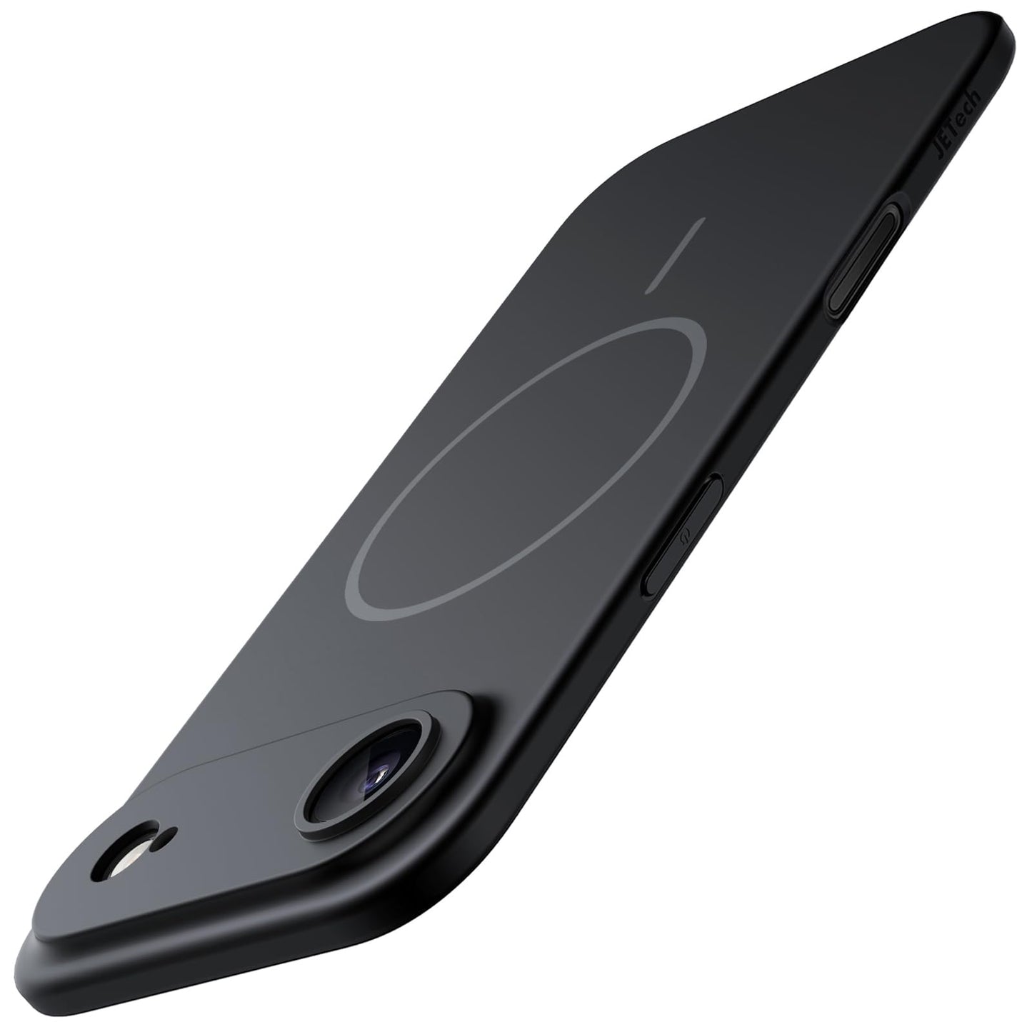 JETech Magnetic Slim Case for iPhone Air, Compatible with MagSafe, Ultra-Thin Lightweight Minimalist Phone Cover with Matte Finish and Full Camera Lens Protection, 6.5-Inch Display (Black)