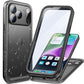 Cozycase TOP Military Protective IP68 Waterproof Case for iPhone 17 Pro Heavy Duty 360 Shockproof Full Body with Screen Camera Protector Double Dustproof Hard Tough 17Pro Front Back Cover Black