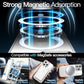 JETech Magnetic Case for iPhone 16 Pro 6.3-Inch Compatible with MagSafe, Shockproof Phone Bumper Cover, Anti-Scratch Clear Back (Clear)