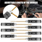 Professional RC Titanium Plated Ti Coated Hex Screwdriver Set - 7PCS Precision Hexagon Allen Kit (0.9-3.0mm) for RC Car, Drone, Helicopter, Durable RC Tool Kit