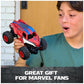 Monster Jam Marvel Spider-Man RC Monster Truck 1:24 Scale Vehicle | Includes 1 RC Truck & Controller, Race in Heroic Adventures, Easy to Drive for Imaginative Play, Toys for Ages 4 and Up