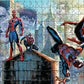 Buffalo Games - Marvel Spider-Man - 4 Pack, 300-500 Piece Jigsaw Puzzles | For Adults, Includes Poster, Recycled Board, Giftable, Frameable Art