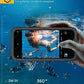 Lanhiem Magnetic for iPhone 14 Pro Max Case, Waterproof Dustproof Case with Built-in Screen Protector Compatible with Magsafe, Full Body Protective Cover for iPhone 14 Pro Max 6.7 inch -Black