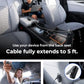 AINOPE 108W Multiple Ports Car Charger, Cigarette Lighter USB Charger, PD&QC Car Charger Adapter Fast Charging for iPhone 17 [+5FT Cable], 12V Road Trip Essentials for Kids, Car Accesories