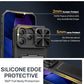 SSLOTSCASE for iPhone 17 Pro Max Case with Card Holder & Kickstand, Black | Slide Camera Lens Cover & Camera Stand & Wallet, Military-Grade Heavy Duty Phone Case Cover for iPhone 17 Pro Max 5G 2025