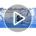 Acquaer 1/4 HP Automatic Swimming Pool Cover Pump, 2250 GPH Submersible Sump Pump with 3/4” Check Valve Adapter & 25ft Power Cord, Water Removal for Pool, Hot Tubs, Rooftops, Water Beds and more