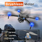 GPS Drone with Camera for Adults - 4K Drone with 4.5” FPV Screen Controller, 60 Min Flight, Brushless Motor Foldable Quadcopter, Auto Return, Follow Me, 3 Speed Modes for Beginners - Gift Under 249g