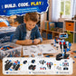 okk Robot Building Toys for Boys, STEM Projects for Kids Ages 6-12, Remote & APP Controlled Engineering Learning Educational Coding DIY Building Kit Rechargeable Robot Toy Gifts for Girls