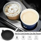 SINGARO Car Cup Holder Coaster, Silicone Cup Holder Insert, Universal Non-Slip Cup Holders, Car Accessories Interior for Women and Man Interior Sets 4 Pack Black