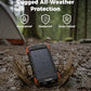 BLAVOR Solar Power Bank 10,000mAh Portable Wireless Charger for Cell Phones