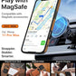 WTCASE Magnetic for iPhone 17 Pro Leather Case,Built-in Invisible Stand [Compatible with Magsafe] Protective Slim Kickstand Phone Cover for iPhone 17 Pro Case, Brown