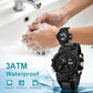 LN LENQIN Mens Watches Digital Military Watch for Men Stopwatch Army Survival Tactical Sports Outdoor Big Face Waterproof Men's Wrist Watches with LED Backlight/Timer/Alarm/Date