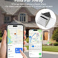 Ultrbeka Wallet Tracker Slim Card Tracker, 0.094in Bluetooth Tracker for Wallets, Passport, Work with Apple Find My, Wireless Charging, Card Locator- iOS Only [Apple MFi Certified] - 2pcs in 1 Box
