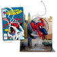 McFarlane Toys - Marvel Spider-Man 1:6th Scale Posed Figure with Scene & Comic (Based on The Amazing Spider-Man #301) | Backdrop scene, comic