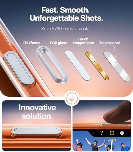 TORRAS Ostand for iPhone 17 Pro Case Clear Magnetic, Fit for MagSafe, 4X Military Drop Protection, Camera Control, Slim Phone Case for iPhone 17 Pro with Kickstand, Anti Yellowing Cover 6.3", Clear