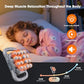 16 Head Massage Gun Set, Deep Tissue Percussion Massager, 2600mAh Electric Massage Tools with 9 Styles & Levels, Dark Grey