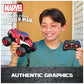 Monster Jam Marvel Spider-Man RC Monster Truck 1:24 Scale Vehicle | Includes 1 RC Truck & Controller, Race in Heroic Adventures, Easy to Drive for Imaginative Play, Toys for Ages 4 and Up
