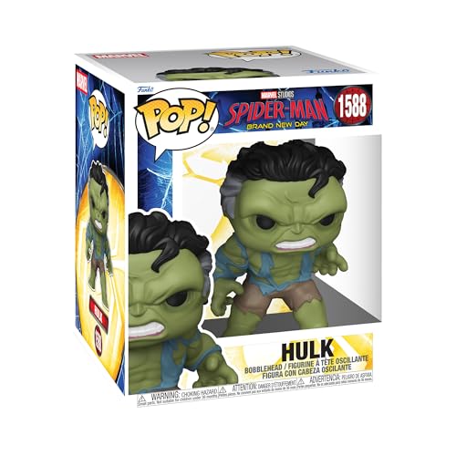 Funko Pop! Super Marvel: Spider-Man: Brand New Day - Super Hulk - Collectable Vinyl Figure - Gift Idea - Official Merchandise - Toys for Kids & Adults - Marvel Fans - Figure for Collectors and Display
