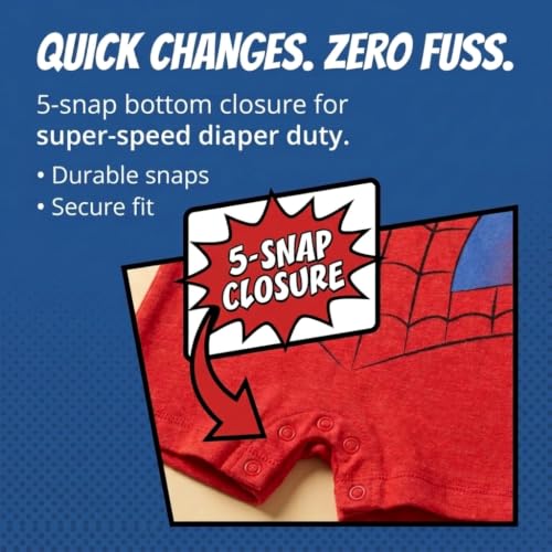 Marvel Avengers Spider-Man Captain America Hulk Miles Morales Cosplay Romper Newborn to Toddler