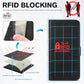 TUCCH Wallet Case for iPhone 17e/16e, [RFID Blocking] 4 Card Holder Kickstand [Shockproof TPU Inner Case] PU Leather Magnetic Closure Protective Cover for iPhone 17e 2026/16e 2025 6.1", Black