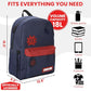 Spider-Man Classic Spider-Man Line Art 16.5” Adult Black & Red Backpack