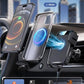 Wireless Car Charger, MOKPR Auto-Clamping Car Mount 15W/10W/7.5W Fast Charging Air Vent Car Phone Mount Compatible with iPhone 15/14/13/13 Pro/12 Pro Max/12 pro/12/11/10 Series, Samsung Galaxy Series
