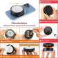 LED Puck Lights with Remote Control, Battery Operated Wireless Closet Light, Under Cabinet Lighting Stick on Tap Push Lights, Color Changing Under Counter Light for Kitchen, 6 Pack - Black