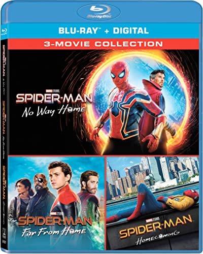 Spider-Man: Far from Home / Spider-Man: Homecoming / Spider-Man: No Way Home - Set - Blu-ray + Digital