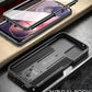 Poetic Revolution Case for Motorola Moto G Power 5G 2024 [Not Fit 2023 Version], [Slide Camera Cover], Full-Body Military Grade Shockproof Cover with Kickstand and Built-in-Screen Protector, Black