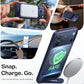 TORRAS for iPhone 17 Pro Case with Strong Magnetic & Stand, Fit for MagSafe, Mil-Grade Protection, Built-in Kickstand, Camera Control, Translucent Shockproof Slim 17 Pro Cover Ostand, Deep Blue